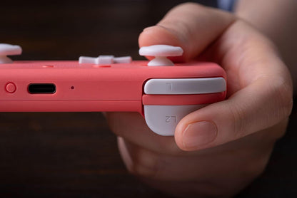 8BitDo Lite 2 Wireless Bluetooth Game Controller Compatible with Switch/Switch Lite, Android & Raspberry Pi – Pink