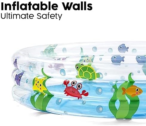 BESTWAY Deep Dive 3-Ring Swimming Pool, F1.52m x H30cm, BW51004-20