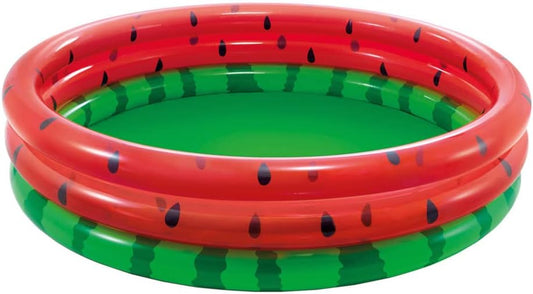 INTEX 58448NP - Watermelon Pool, 3-Ring, Ages 2+, Size 1.68mx38cm