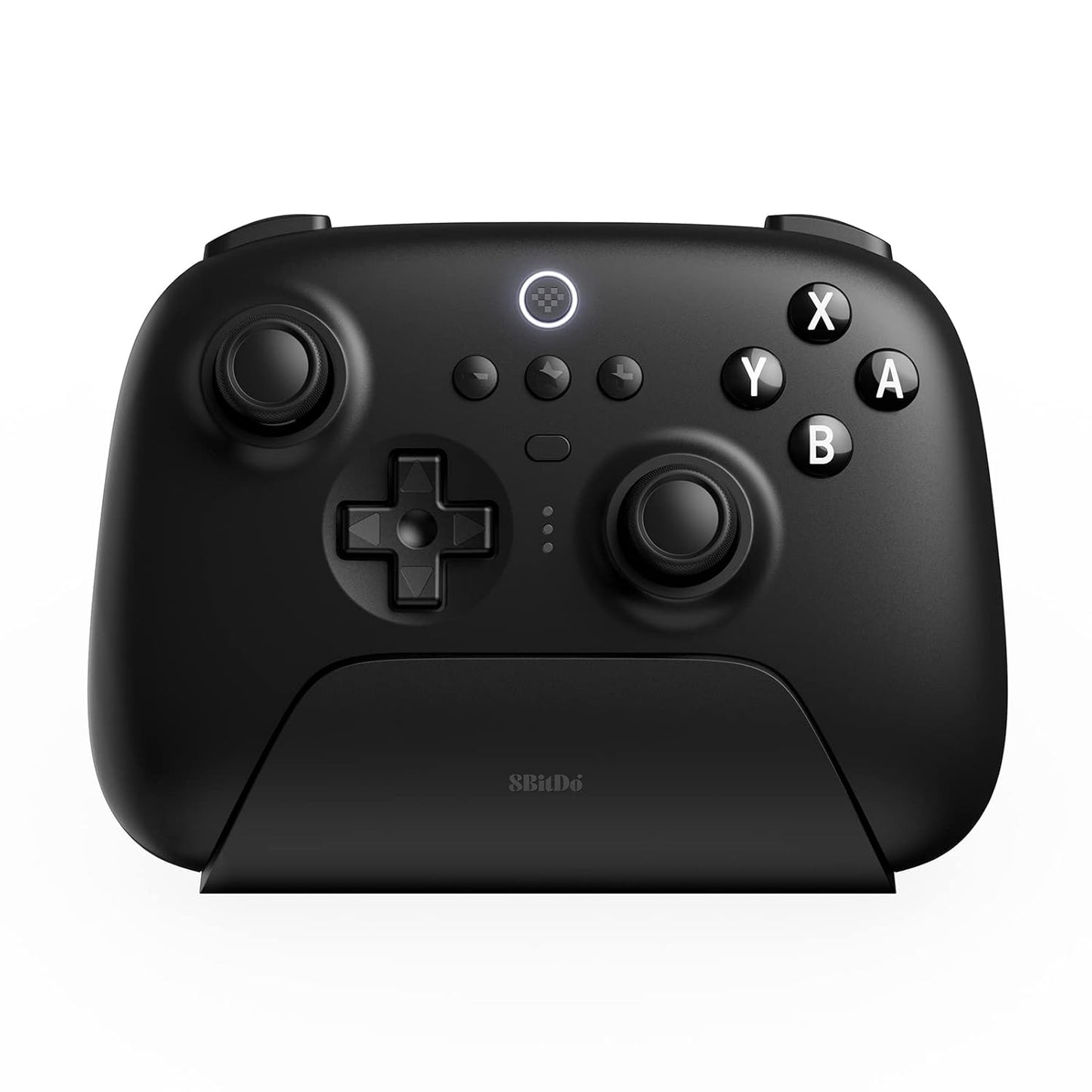 8BitDo Ultimate 2 Bluetooth Controller for Switch/Switch 2 & Windows PC, Switch Pro Controller with TMR Joysticks, Switchable Hall Effect/Tactile Triggers, Vibration and Motion Control - Black
