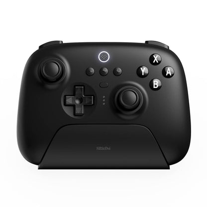 8BitDo Ultimate 2 Bluetooth Controller for Switch/Switch 2 & Windows PC, Switch Pro Controller with TMR Joysticks, Switchable Hall Effect/Tactile Triggers, Vibration and Motion Control - Black