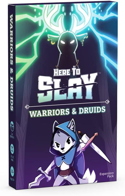 TeeTurtle Here to Slay Base Game - from The Creators of Unstable Unicorns - A Strategic Card Game for Teens and Adults Mixed Colours