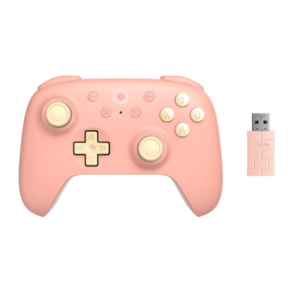 Wireless PC Gaming Controller for Android, Hall Effect Joysticks and Triggers, 1000Hz Polling Rate, Programmable Rear Buttons, Ergonomic Gamepad, Green