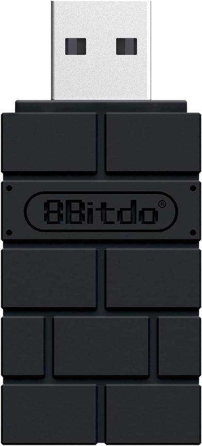 8Bitdo Wireless USB Adapter 2 for Switch, Switch OLED, Windows PC, Mac and Raspberry Pi, for PS5, PS4, Switch Pro Controller and More (Nintendo Switch//)