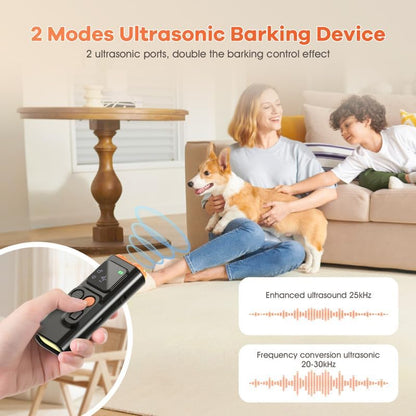 Anti Barking Device,4 Modes Ultrasonic Dog Repeller,Auto Dog Barking Deterrent Devices,Rechargeable stop dogs barking device,Anti Bark Device for Dogs,3 In 1 dog barking control device,Safe In/Outdoor