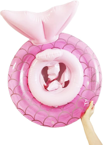 Baby Swim Float, Toddler Floaties for Infants and Kids Ages 1-5, Swimming Pool Ring Tubes for Summer Outdoor Water Bath Toys