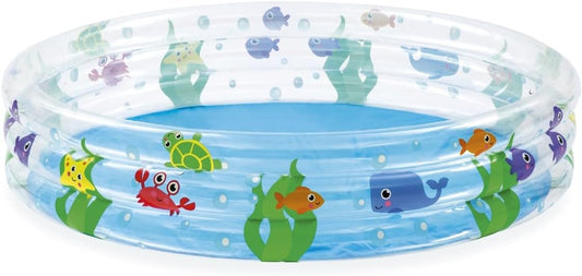 BESTWAY Deep Dive 3-Ring Swimming Pool, F1.52m x H30cm, BW51004-20