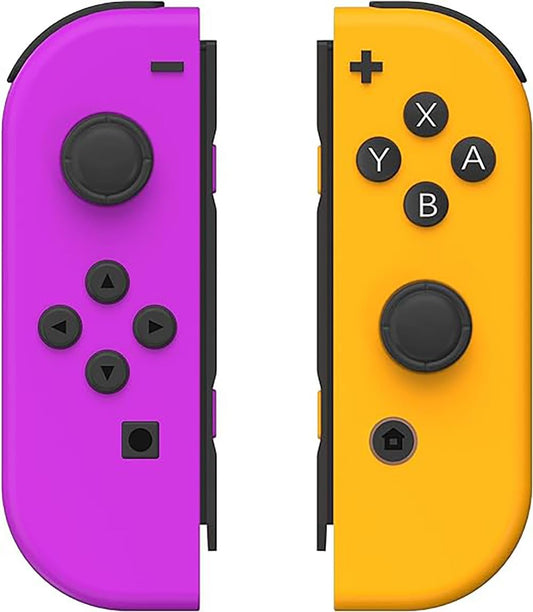 Wireless Controller Compatible with Nintendo Switch, Left & Right Game Controllers with Dual Vibration, Motion Control & Wake-Up Function