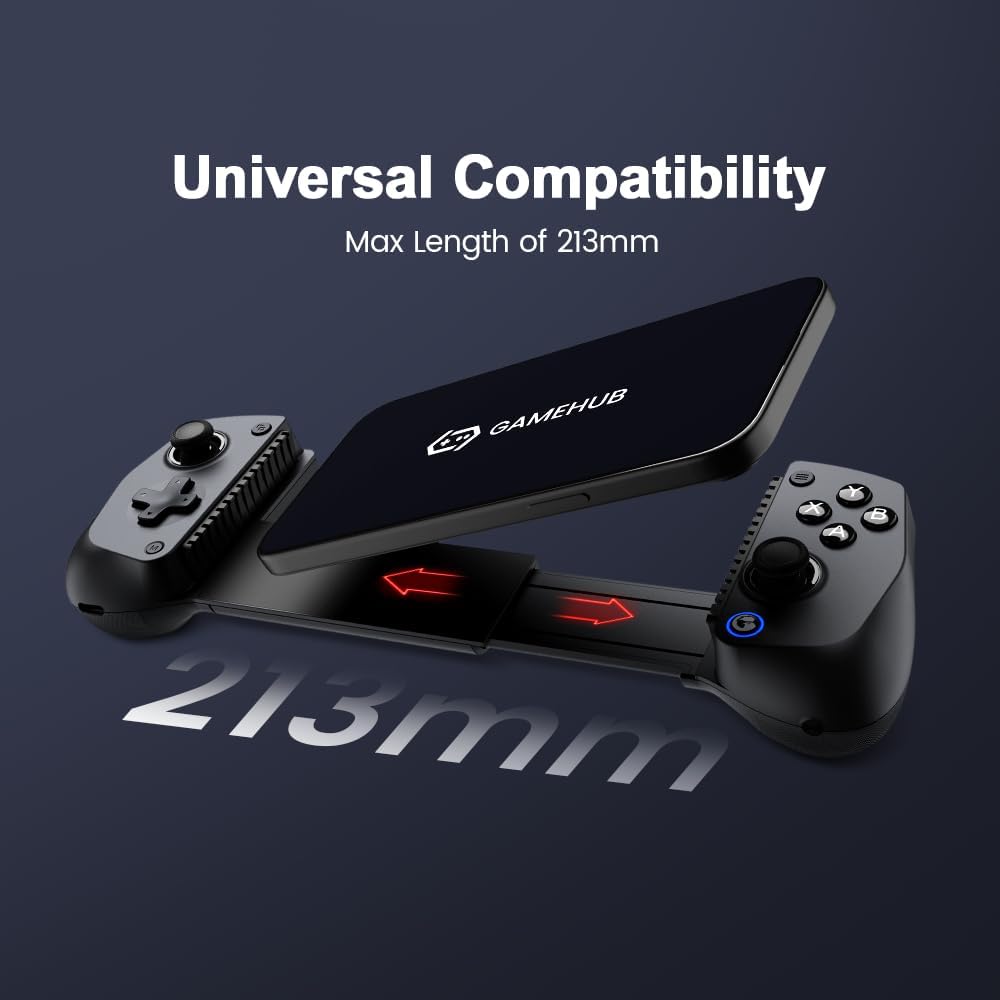 GameSir X5s Bluetooth Mobile Gaming Controller for Switch 2/Switch/Android/iPhone, Hall Effect Joystick, Lightweight Ergonomic Phone Controller- Play Genshin Impact & Zenless Zone Zero