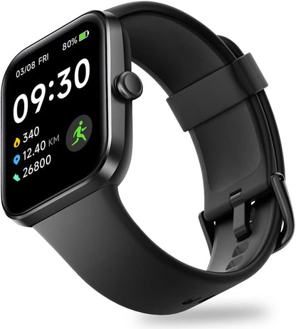 OCTANDRA Inspire VeryFit 1.95" Bluetooth Answer Call Alexa Smart Watch Body Energy Heart Rate HRV Oxygen Saturation Sleep Monitor Step Tracker IP68 Fitness Watches for Men Women (IDW16) (Pink)