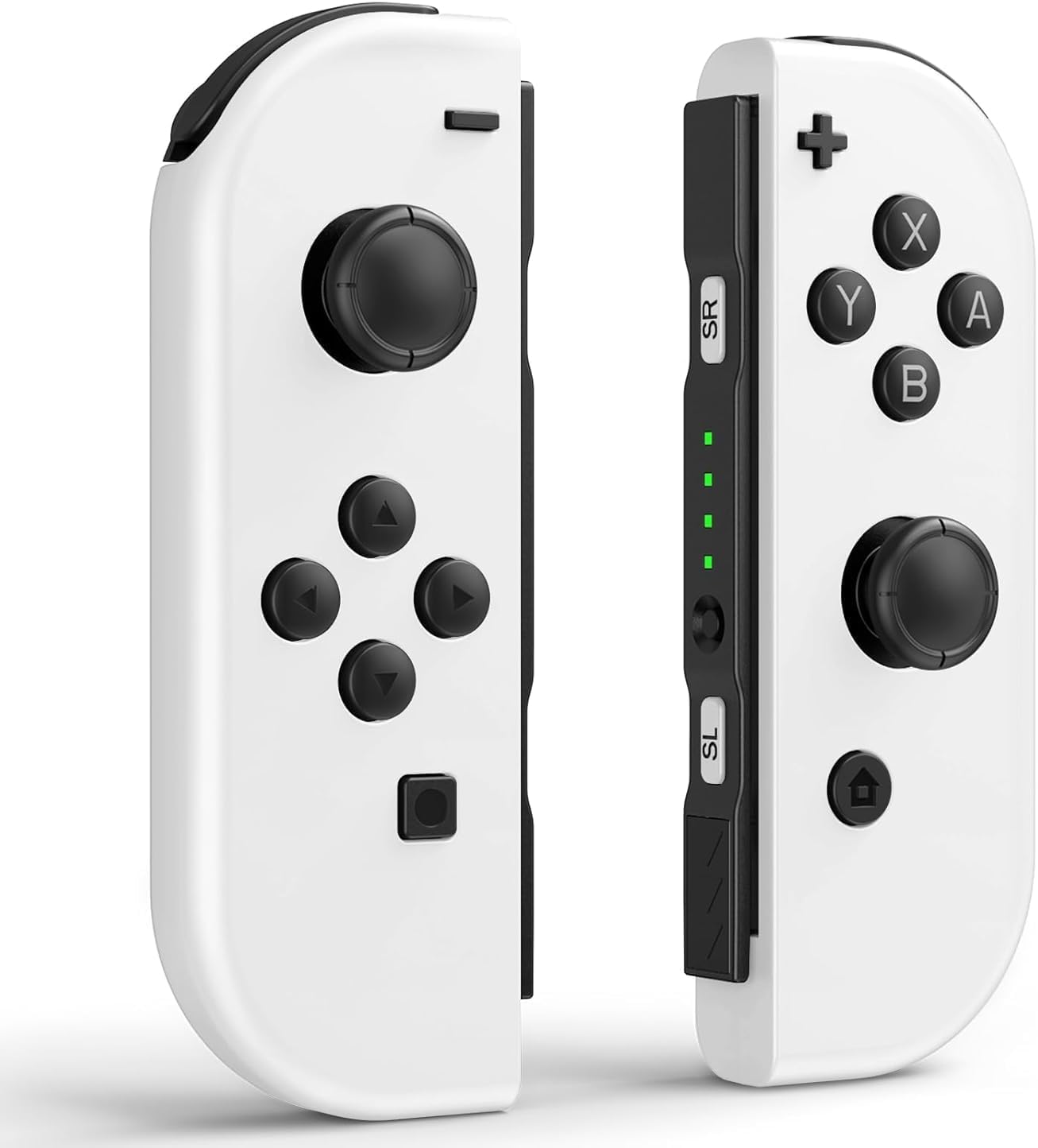Wireless Left & Right Controllers Compatible with Nintendo Switch, Motion Control, Dual Vibration & Wake-Up Function (Gold)