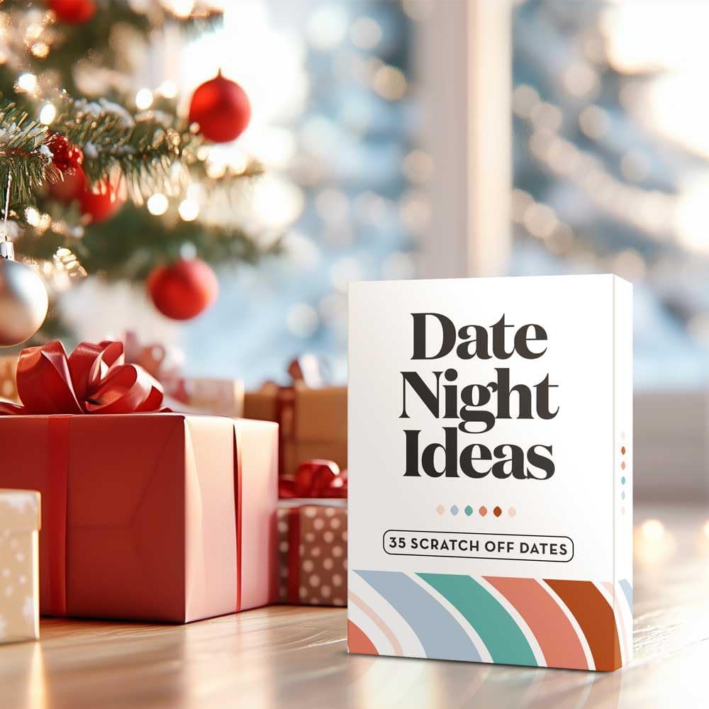 Romantic Couples Gift - Fun & Adventurous Date Night Box - Scratch Off Card Game with Exciting Date Ideas for Couple: Girlfriend, Boyfriend, Newlywed, Wife or Husband.