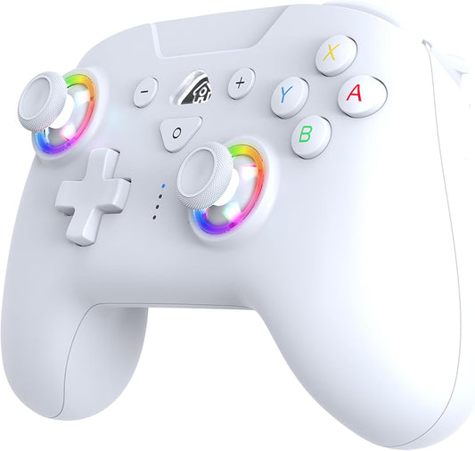 Subsonic Wireless Led Controller White for Nintendo Switch/Nintendo Switch
