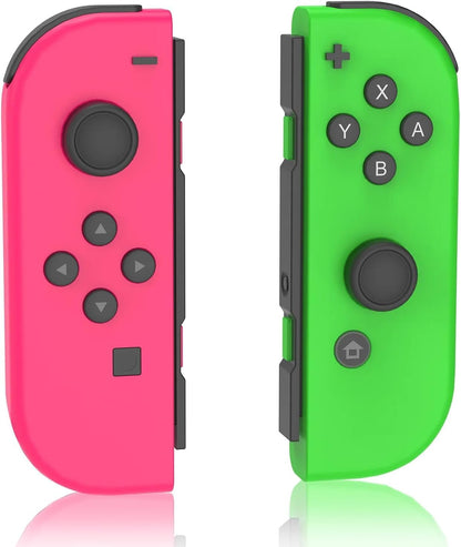 Wireless Controller Compatible with Nintendo Switch, Left & Right Game Controllers with Dual Vibration, Motion Control & Wake-Up Function