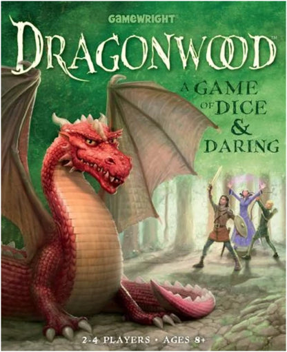 Gamewright CSG-DRAGONW Dragonwood Card Game, Multi-Colored, 5"