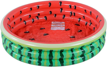 Kiddie Pool, Watermelon Hamburger Ice Cream Inflatable Pool, Water Pool in Summer, Pit Ball Pool of 45 Inches