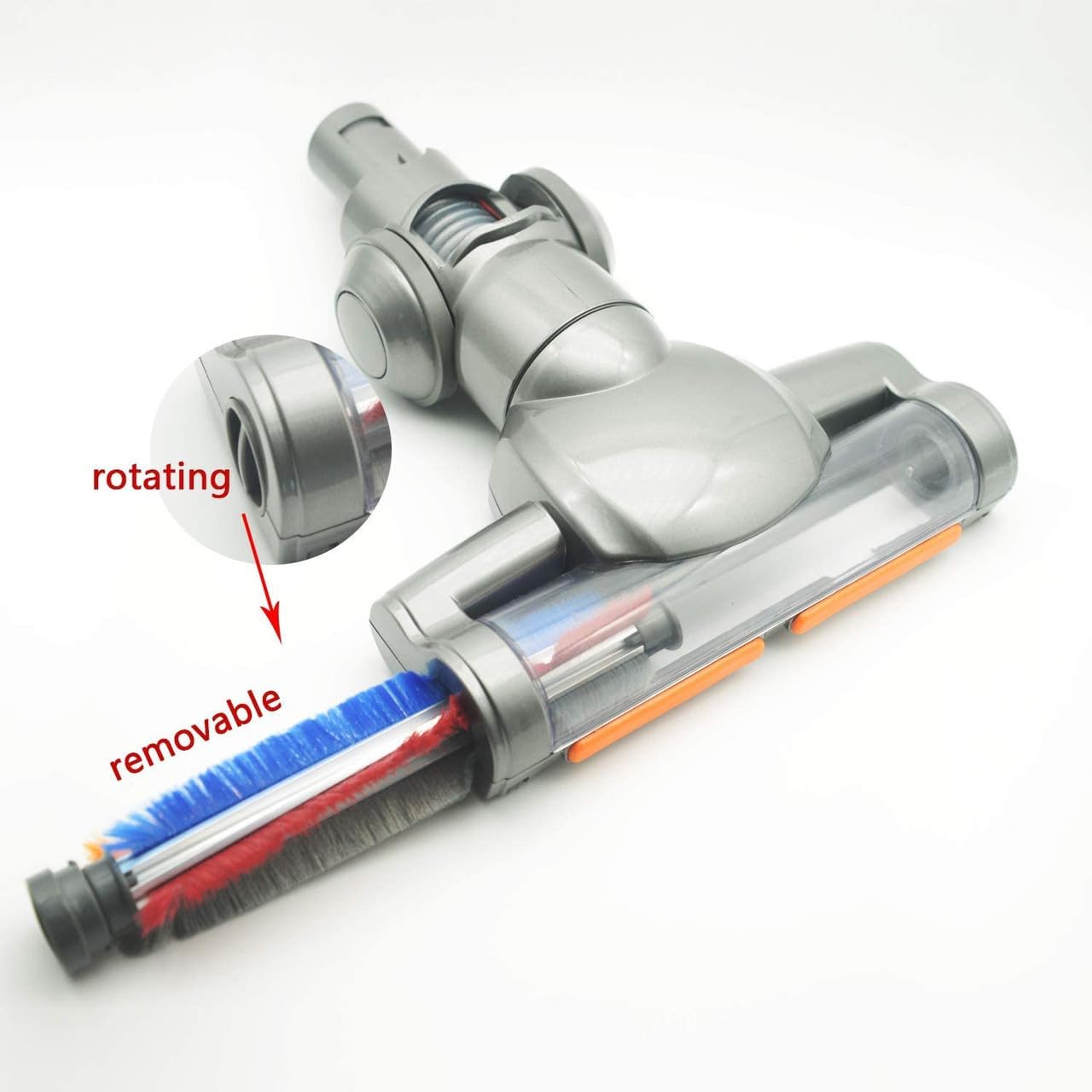 Vacuum Cleaner Head for Dyson V6 - Motorized Power Head Replacement for Cordless Dyson V6 Head SV03 and DC44, DC45, DC58, DC59, DC62, DC61 Vacuum Cleaners