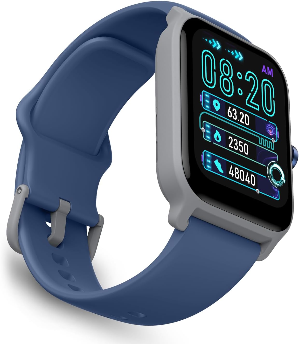 OCTANDRA Inspire VeryFit 1.95" Bluetooth Answer Call Alexa Smart Watch Body Energy Heart Rate HRV Oxygen Saturation Sleep Monitor Step Tracker IP68 Fitness Watches for Men Women (IDW16) (Pink)