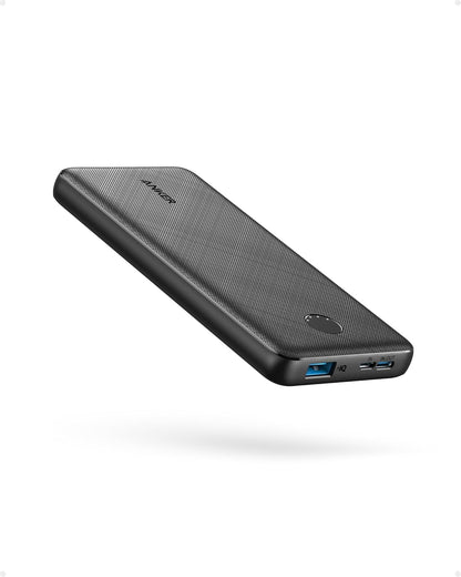 Anker Power Bank, Compact Portable Charger 10,000mAh, One of The Slimmest and Lightest Battery Pack with High-Speed USB C Input & Output for iPhone 17/16 Series, iPad, Samsung Galaxy, Pixel, and More