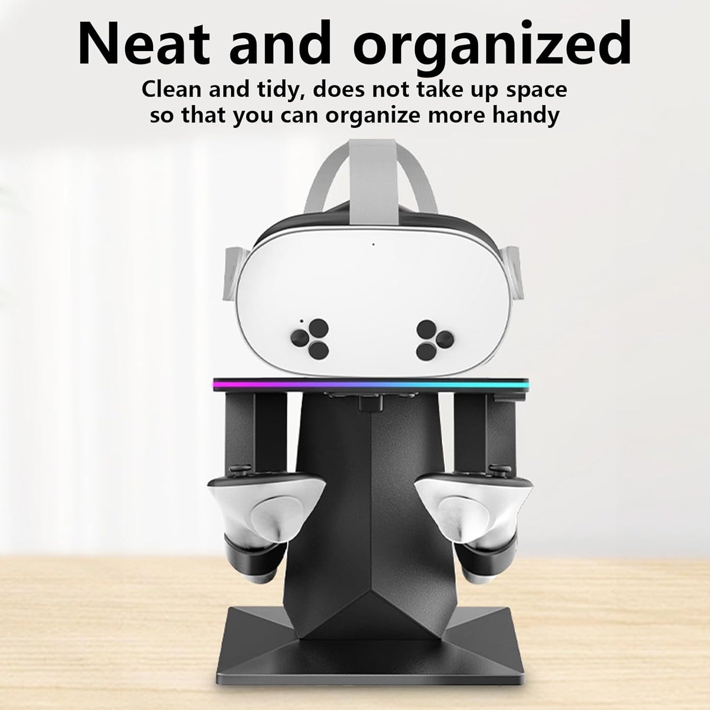 18W Charging Dock Station for 3s Desktop Vertical Charging Stand Base with Light Portable Charging Stand