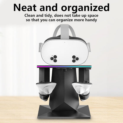 18W Charging Dock Station for 3s Desktop Vertical Charging Stand Base with Light Portable Charging Stand