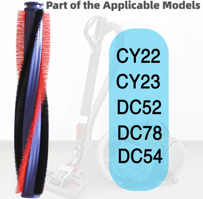 Replacement Roller Cleaner Head Fits for Dyson DC28 DC37 DC52 DC53 DC54 DC78 DC54 CY18 CY22 CY23 Vacuum Cleaner Accessories, Roller Brush Bar Cleaning Brush Replacement，1 Main Brush (241 x 25mm)