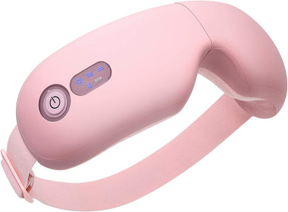 Eye Massager with Heat, Vibration and Warm Compress, Smart Sleeping Eyes Mask with Bluetooth Can Connect with Phone for Music, Thanksgiving Day Gift Idea