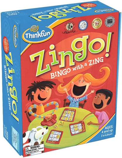 ThinkFun Zingo Bingo Game – Award Winning Educational Board Game for early-stage Age 4+