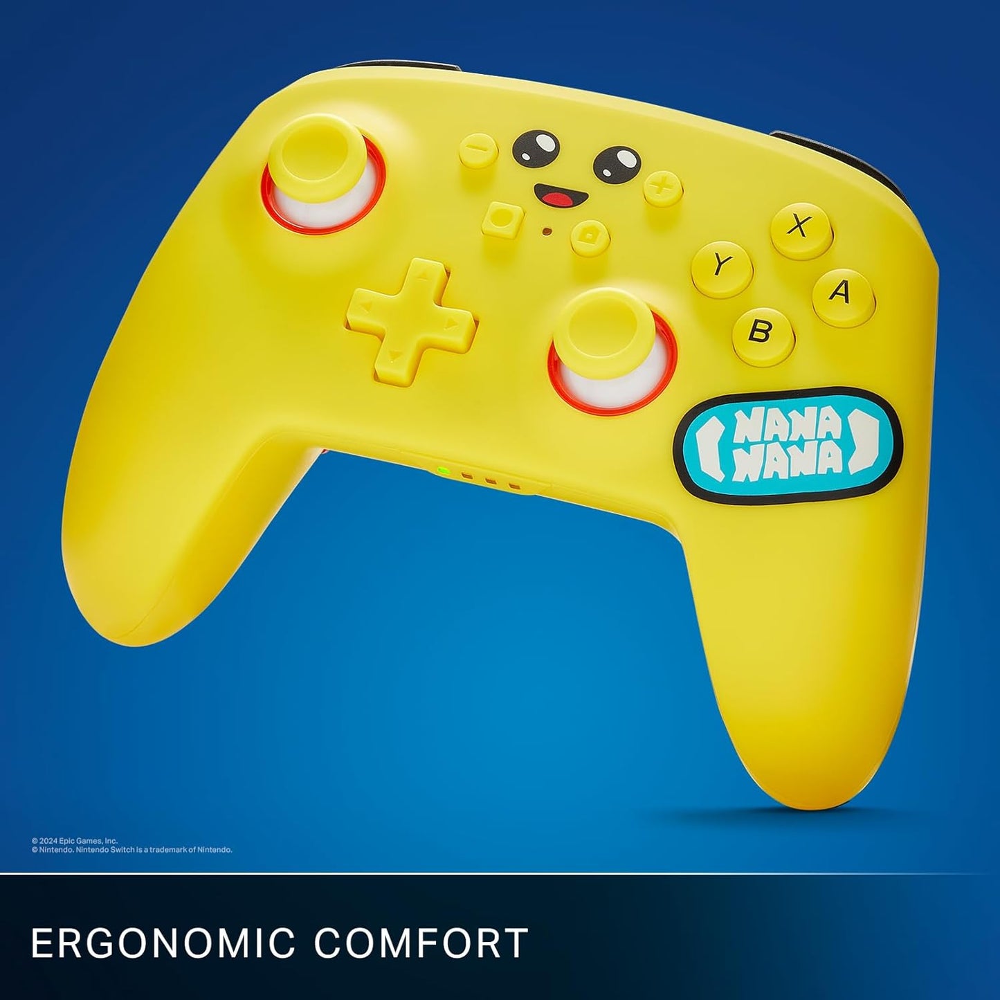 PowerA Enhanced Wireless Controller for Nintendo Switch, Peely Fortnite