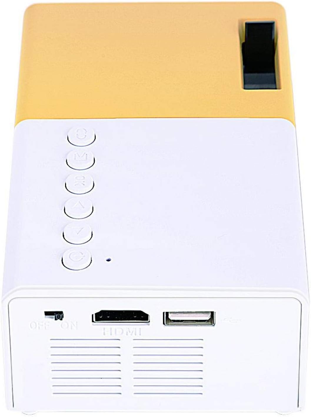 Home Theater, 5 X 3.2 X 1.9In Portable Practical Mini Projector, for Camping(U.S. Standard (110V-240V))