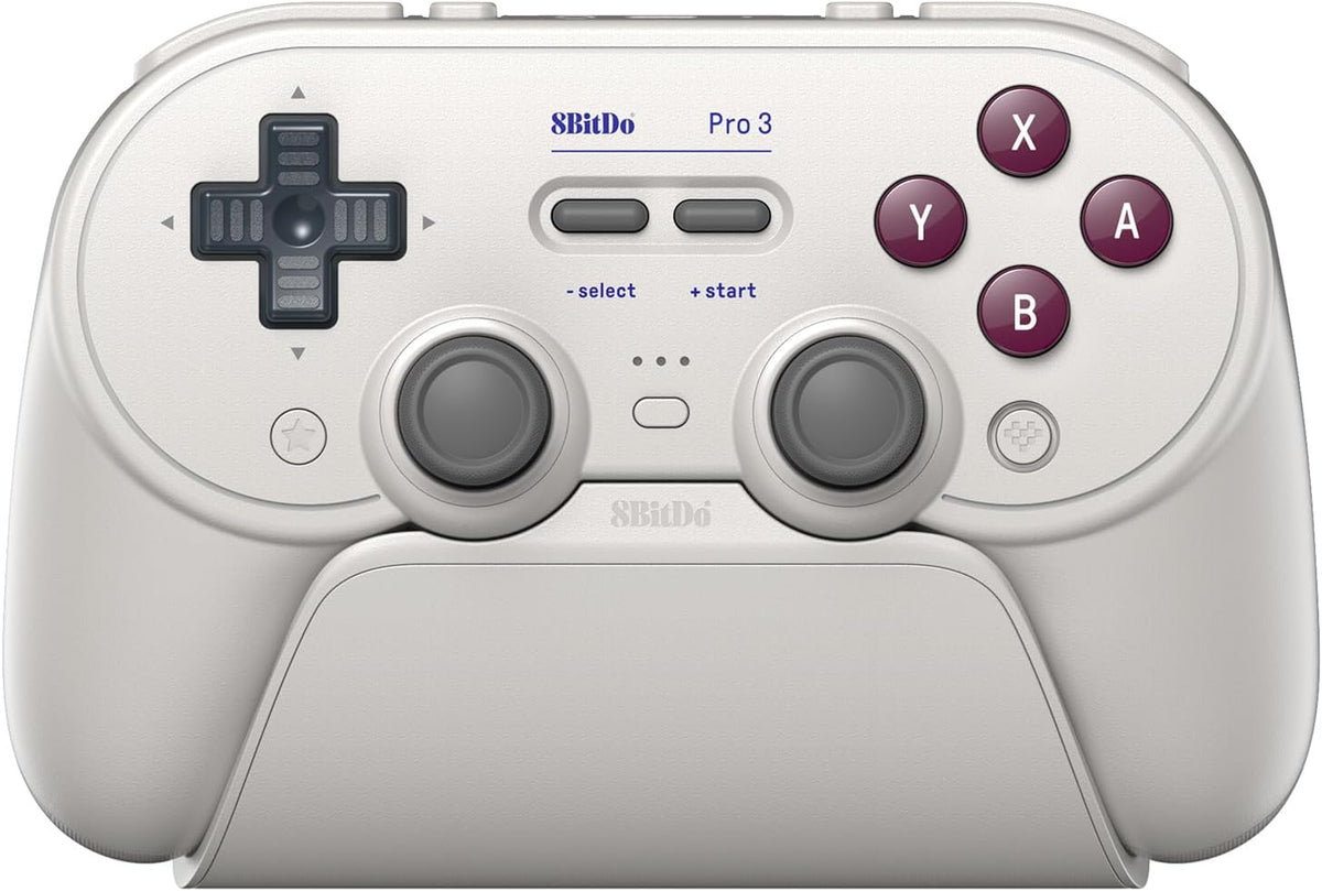 Wireless Bluetooth Gaming Controller for Switch 2, Switch and PC, TMR Joysticks, Hall Effect Triggers, Programmable Back Buttons, Swappable ABXY Buttons, Charging Dock