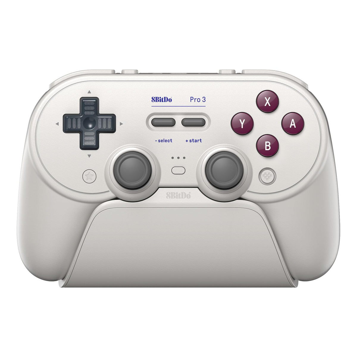 Wireless Bluetooth Gaming Controller for Switch 2, Switch and PC, TMR Joysticks, Hall Effect Triggers, Programmable Back Buttons, Swappable ABXY Buttons, Charging Dock