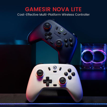 GameSir Nova Lite 2.4g Controller for PC, Steam, Switch, iOS and Android devices, Wireless Gaming Gamepad with Hall Effect Joysticks, Turbo Function - Purple