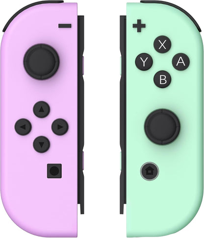 Wireless Game Controllers for Switch, Left and Right Replacement Controllers, Motion Control, Dual Vibration, Wake-Up Function, Ergonomic Grip