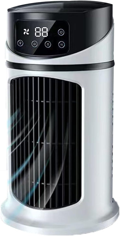 Portable Air Conditioner Desk Cooling Fan Personal Air Cooler for Indoor Outdoor