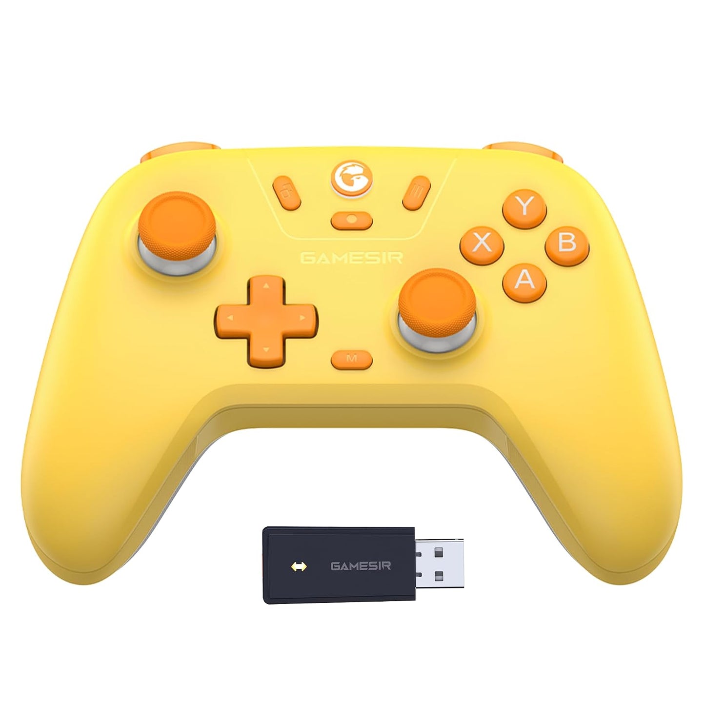 2.4G Wireless Bluetooth Game Controller Compatible with Windows PC, Nintendo Switch, Steam Deck, iPhone and Android, Hall Effect Triggers, Turbo, Dual Vibration, Purple