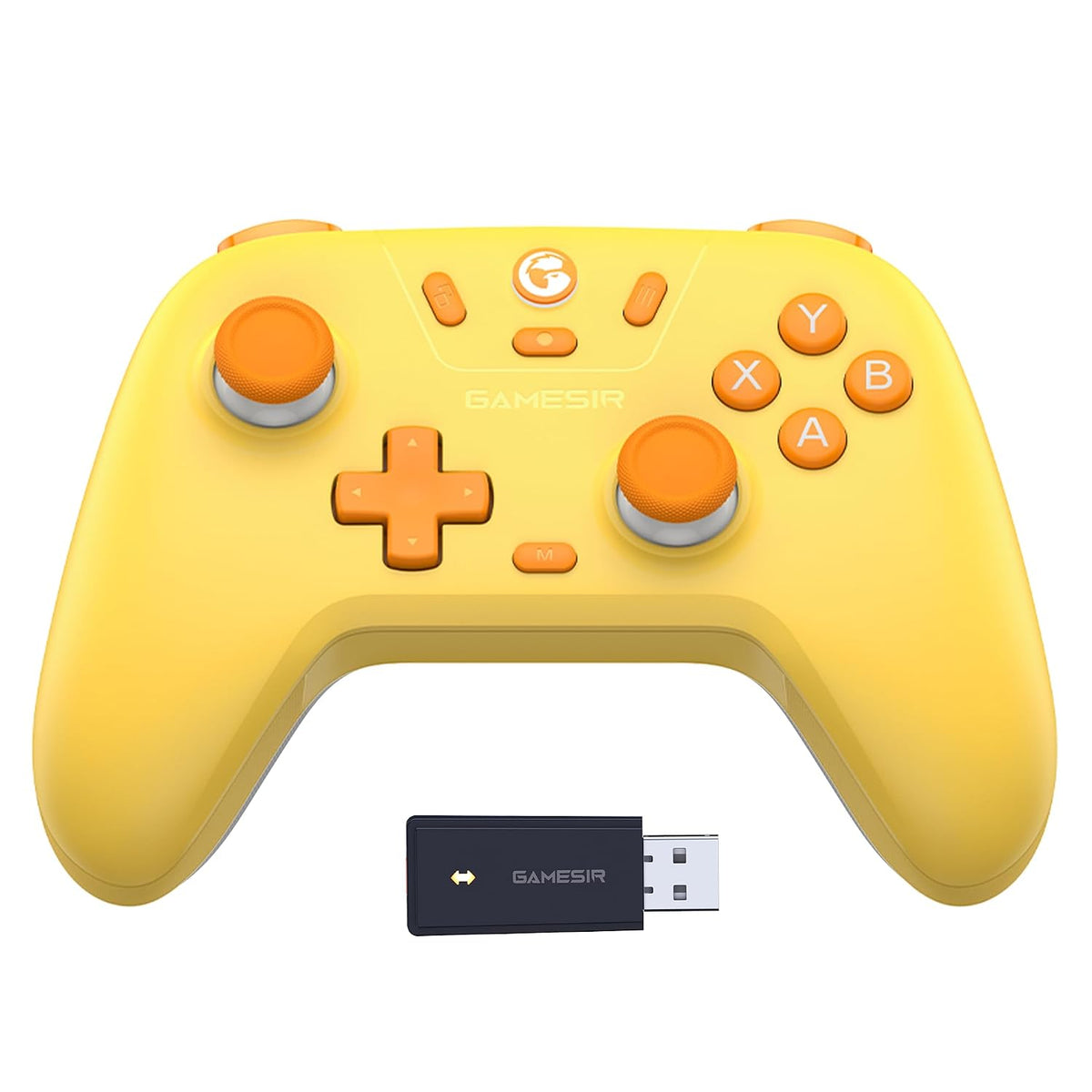 2.4G Wireless Bluetooth Game Controller Compatible with Windows PC, Nintendo Switch, Steam Deck, iPhone and Android, Hall Effect Triggers, Turbo, Dual Vibration, Purple