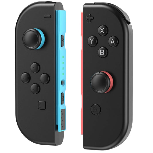 FFSTARYM Compatible with Nintendo Switch Controller, Switch Controllers for Switch/Lite/OLED, with/Dual Vibration/Motion/Wake-up/Screenshot, Black