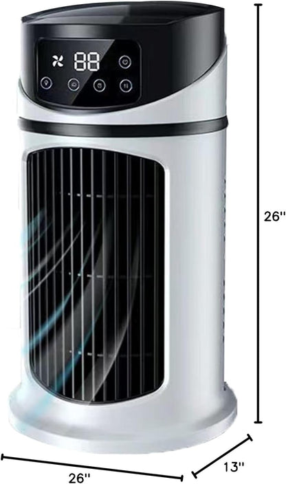 Portable Air Conditioner Desk Cooling Fan Personal Air Cooler for Indoor Outdoor
