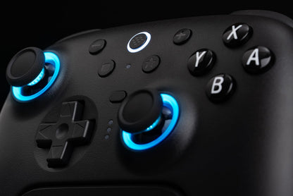 8BitDo Ultimate 2 Bluetooth Controller for Switch/Switch 2 & Windows PC, Switch Pro Controller with TMR Joysticks, Switchable Hall Effect/Tactile Triggers, Vibration and Motion Control - Black