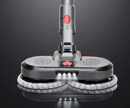 Hygieia Electric Mop Head Attachment for Dyson V7 V8 V10 V11 V15 (SV22) Cordless Vacuum Cleaners, 8X Washable Mop Pads Included, Accessories for Dyson Mop Head