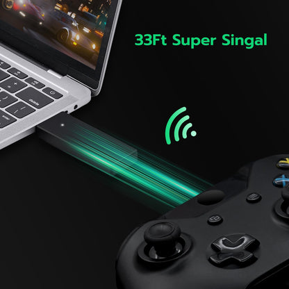Mcbazel Wireless Adapter for Xbox One, Gaming Receiver Compatible with Windows 7, 8, 8.1, 10,11/ PC/Xbox One S&X/Xbox Elite 1/2