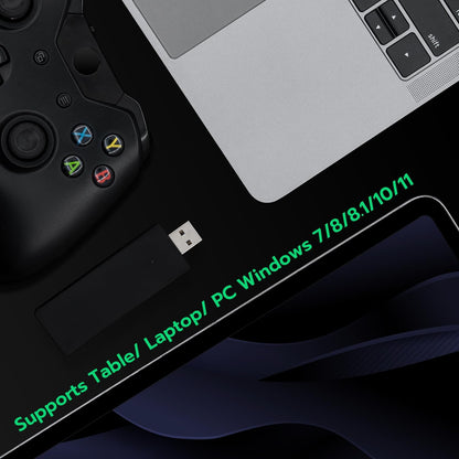 Mcbazel Wireless Adapter for Xbox One, Gaming Receiver Compatible with Windows 7, 8, 8.1, 10,11/ PC/Xbox One S&X/Xbox Elite 1/2