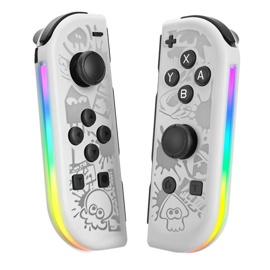 Wireless Controller Compatible with Nintendo Switch, Left & Right Game Controllers with Dual Vibration, Motion Control & Wake-Up Function