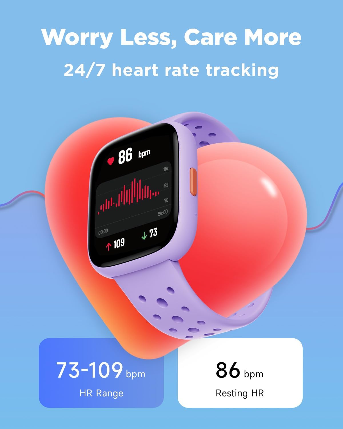 BIGGERFIVE Smart Watch for Kids No APP No Phone Needed, 1.8" Fitness Tracker Watch Pedometer, Sleep Monitor, IP68 Waterproof, Step Counter, Puzzle Games for Girls Boys Teens 5-16, Black