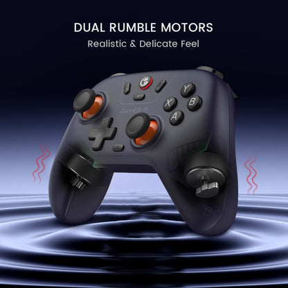 GameSir Nova Lite 2.4g Controller for PC, Steam, Switch, iOS and Android devices, Wireless Gaming Gamepad with Hall Effect Joysticks, Turbo Function - Purple