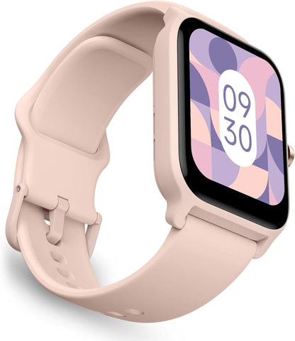 OCTANDRA Inspire VeryFit 1.95" Bluetooth Answer Call Alexa Smart Watch Body Energy Heart Rate HRV Oxygen Saturation Sleep Monitor Step Tracker IP68 Fitness Watches for Men Women (IDW16) (Pink)