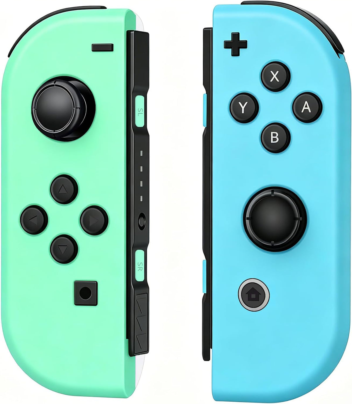 Wireless Controller Compatible with Nintendo Switch, Left & Right Game Controllers with Dual Vibration, Motion Control & Wake-Up Function