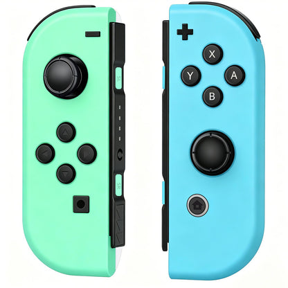 Wireless Controller Compatible with Nintendo Switch, Left & Right Game Controllers with Dual Vibration, Motion Control & Wake-Up Function