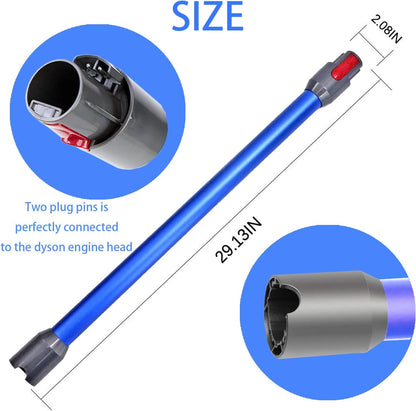Replacement Wand Compatible with DS V15 V11 V10 V8 V7 Cordless Stick Vacuum Cleaner,Quick Release Vacuum Accessories (Black)